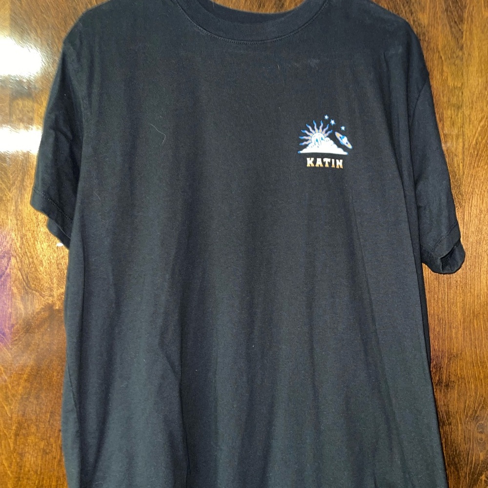 Katin Black Tee with Blue Astral Design